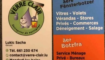 Entreprise de Nettoyage Verre Clair Sàrl - Bad Mondorf