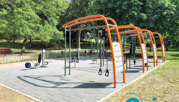 Outdoor fitness, calisthenics bars - Weimeschkierch Lëtzebuerg