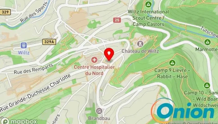 Kaart vun ... Bauunternehmen zu Wiltz