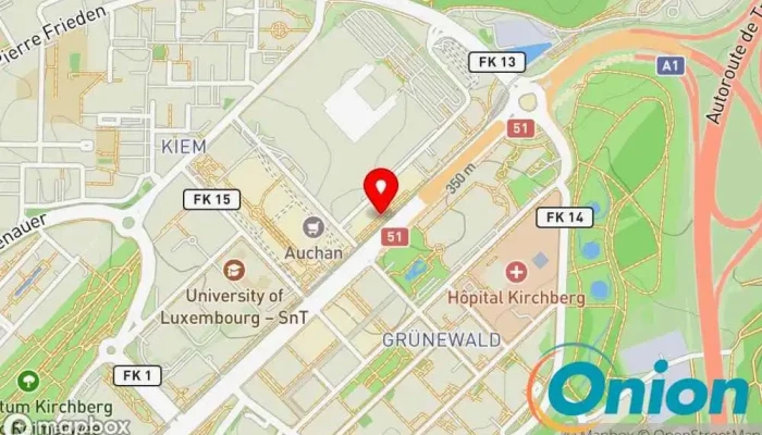 Kaart vun 100 Patates Restaurant zu Luxemburg