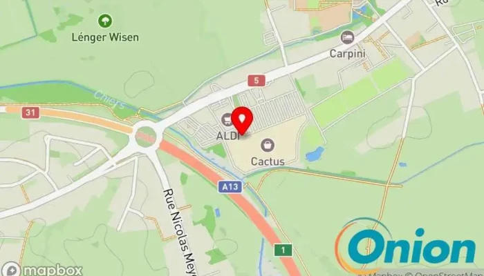 Kaart vun 5àsec - Bascharage Chemische Reinigung zu Käerjeng