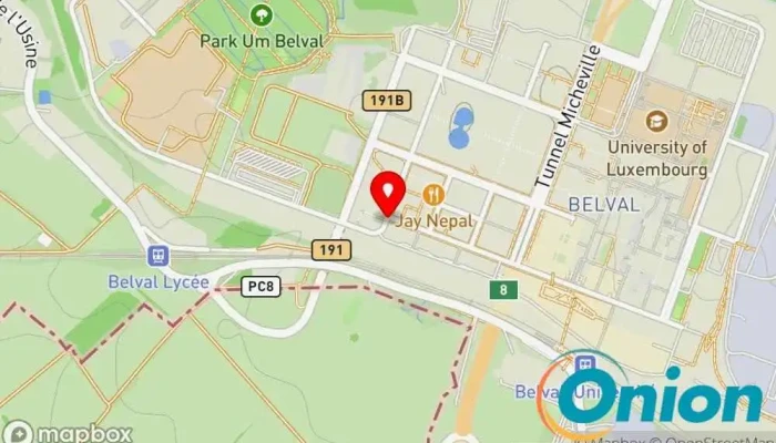 Kaart vun A Ideal Clean SARLS Hausmeisterservice, Reinigungsdienst, Fensterreinigungsdienst zu Dudelange