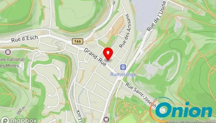 Kaart vun A.A.CHAULUX SARL Heizungsmonteur zu Rümelingen