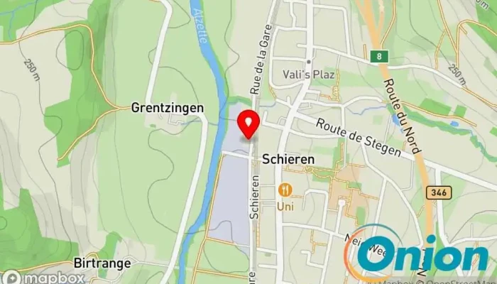 Kaart vun Abattage Theis-Grosges Sàrl Landschaftsgestalter zu Schieren
