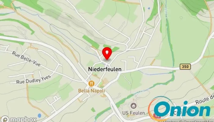 Kaart vun Administration Communale de Feulen Landesregierungsamt zu Feulen