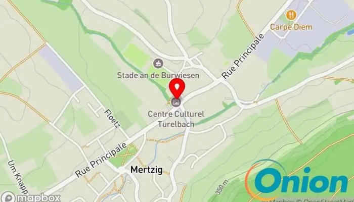 Kaart vun Administration communale de Mertzig Stadtverwaltung zu Mertzig