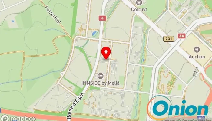 Kaart vun Adoméa Services Agence de services d'aide à domicile, Reinigungsdienst, Notfalltraining, Arbeitsvermittlung, Familientag-Pflegedienst, Hausreinigungsdienst, Hausmeisterservice zu Luxemburg