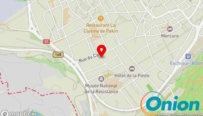 Kaart vun Afrodisiac Afrikanisches Restaurant, Grillrestaurant, Chicken-Wings-Restaurant, Familienrestaurant, Halalrestaurant, Restaurant zu Esch an der Alzette