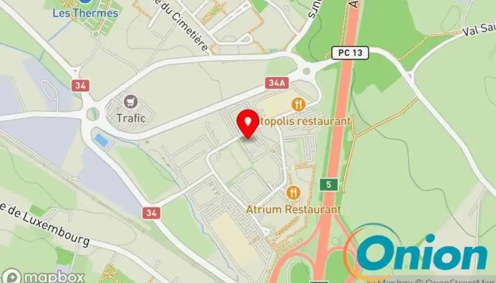 Kaart vun AlloServices.lu Generalunternehmer, Bauunternehmen, Allround-Handwerker zu Bertrange