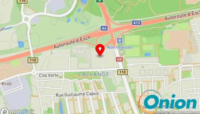 Kaart vun Alpha Tec Solution Sarl-s Computergeschäft, Softwareentwickler/-hersteller zu Esch an der Alzette