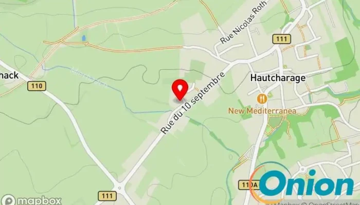 Kaart vun Anguca Sàrl Bauunternehmen zu Käerjeng