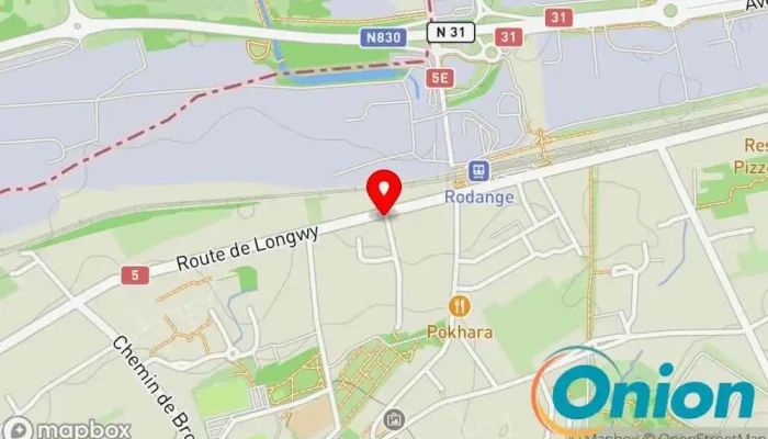 Kaart vun Annapurna 4 Rodange Indisches Restaurant zu Petingen