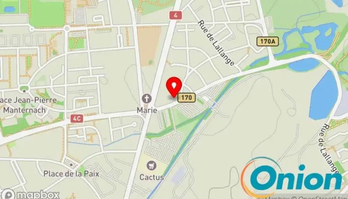 Kaart vun Anpv Sàrl Elektrofachgeschäft zu Esch an der Alzette