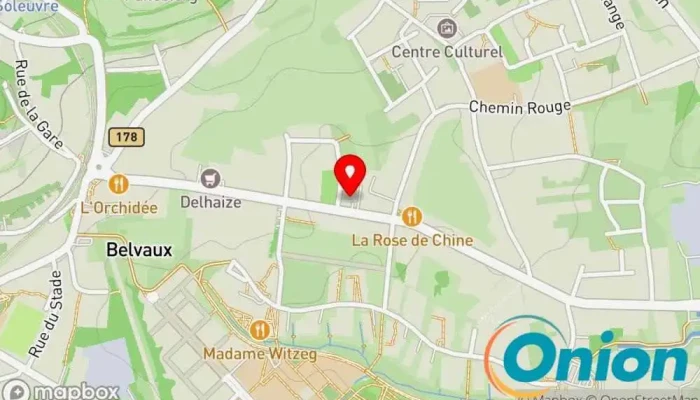 Kaart vun Apotheke Belvaux (Bieles) Apotheke zu Sassenheim