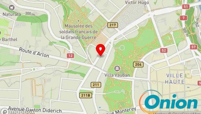 Kaart vun Aquatherm Sanitärinstallateur zu Luxemburg