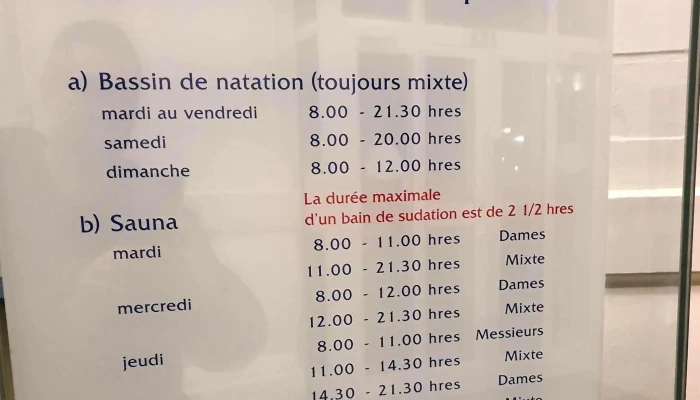 Aquatic Relaxation Center Badanstalt Promotioun - Luxemburg