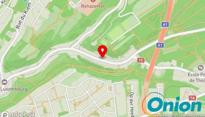 Kaart vun Art Space Luxembourg Malunterricht, Kunstatelier, Geschäft für Künstlerbedarf zu Luxemburg