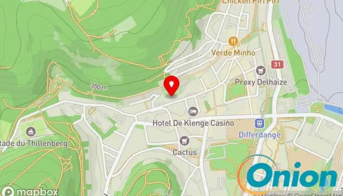 Kaart vun ArtNett SARLS Chemische Reinigung, Wäscherei zu Differdange