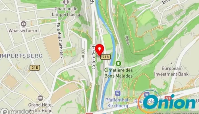 Kaart vun ASKJA banking systems expert IT-Berater zu Luxemburg
