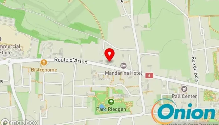 Kaart vun Asua Kitchen & Home Möbelgeschäft, Fachgeschäft für Haushaltsgeräte, Schrankmöbelhaus, Möbelhersteller, Restaurant mit moderner französischer Küche, Farbenfachgeschäft zu Strassen
