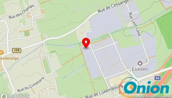 Kaart vun Ateliers Koch Garagentoranbieter, Aluminiumfenster, Markisenanbieter, Möbeltischler, Carport- und Laubenbau, Türfachhandel, Schlüsseldienst, Briefkastenanbieter, Fensteranbieter zu Leudelingen