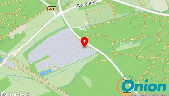 Kaart vun Aunilux Sa Elektrofachgeschäft zu Sandweiler