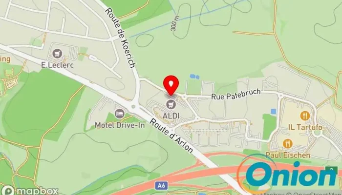 Kaart vun AUSTIN BRIGHT SARL Arbeitsvermittlung zu Mamer