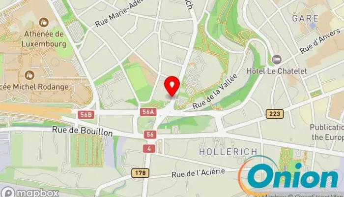 Kaart vun BASA Service de Nettoyage Professionnel Strahlreinigungs-Service zu Luxemburg
