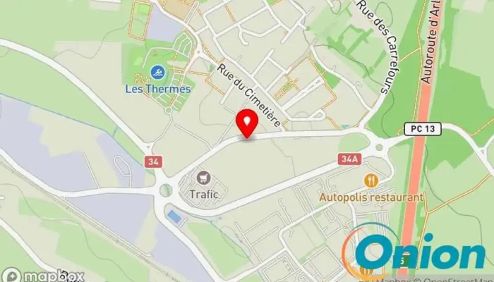 Kaart vun BATIPRO Baufachhandel zu Bertrange