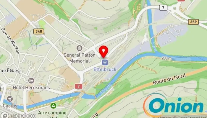 Kaart vun Bauerestuff Sàrl Restaurant zu Ettelbruck