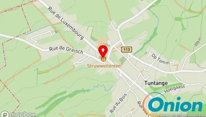 Kaart vun Beim Struwweltëntert Restaurant, Café, Geschäft zu Helperknapp