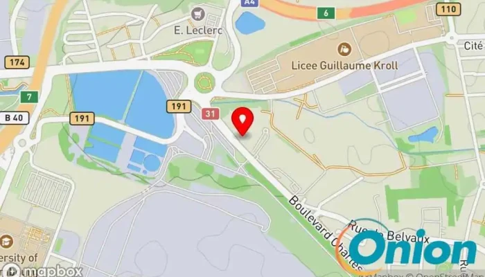 Kaart vun BestWash - Esch-sur-Alzette Autowäsche zu Esch an der Alzette