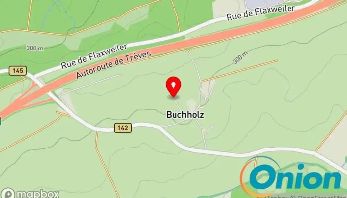 Kaart vun Bio Man Ökoenergieanbieter, Entsorgungsunternehmen zu Flaxweiler