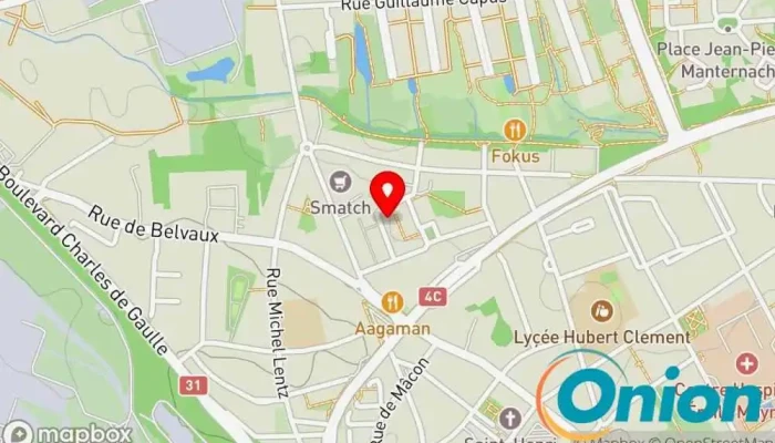 Kaart vun Bitok Computación Computersupport und -dienste zu Esch an der Alzette