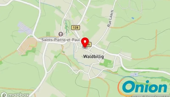 Kaart vun Bob Gloesener Sàrl Sàrl Gärtner zu Waldbillig