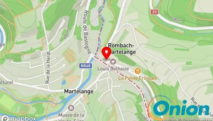 Kaart vun BO·NO·BO Computersupport und -dienste, Online-Marketing-Unternehmen zu Rambruch