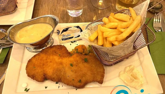 Brasserie Camping Kockelscheuer -  Pommes Frites - Luxemburg