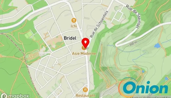 Kaart vun Bridel  zu Kopstal
