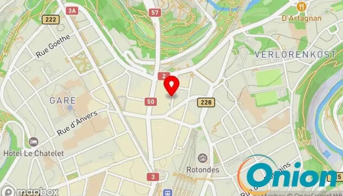 Kaart vun Bubble'N'Lock Laundromat - Laundrette Waschsalon, Kaffeeautomat zu Luxemburg