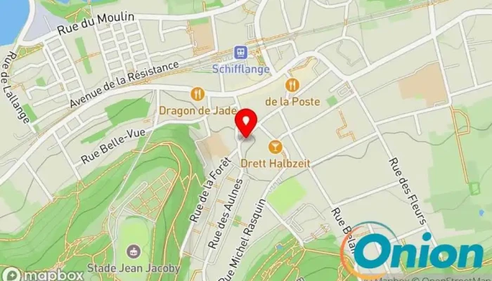 Kaart vun Café Africain La Référence chez Judith Afrikanisches Restaurant zu Schifflingen