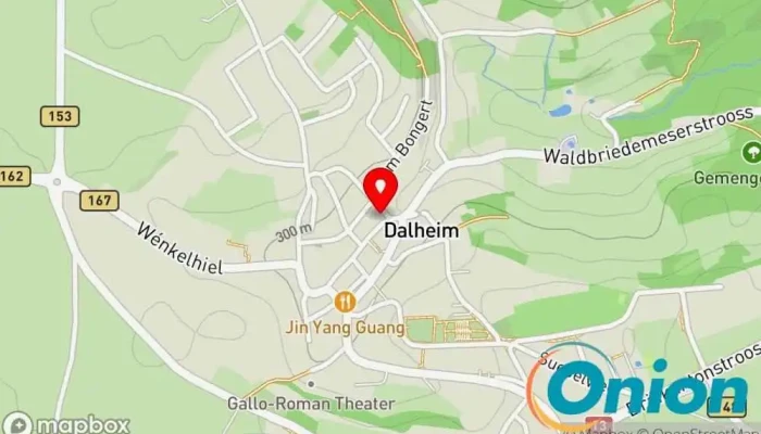Kaart vun Café Bom Petisco Restaurant zu Dalheim
