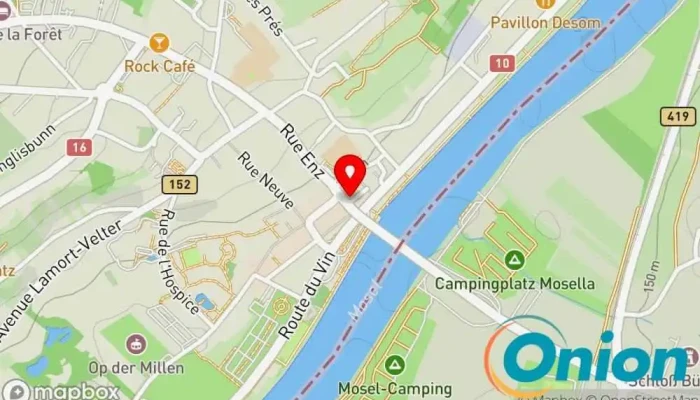 Kaart vun Café du Pont (beim Tania) Bar zu Remich