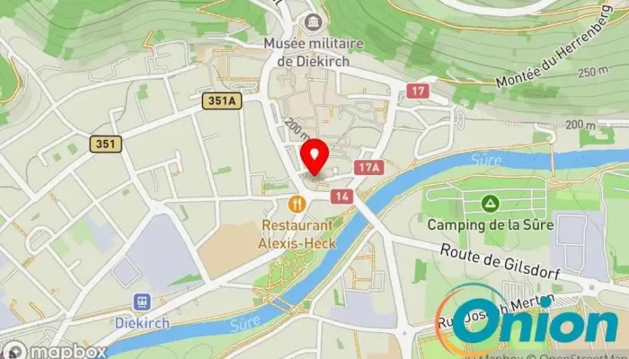 Kaart vun Café Little Pub Café, Coffeeshop zu Diekirch