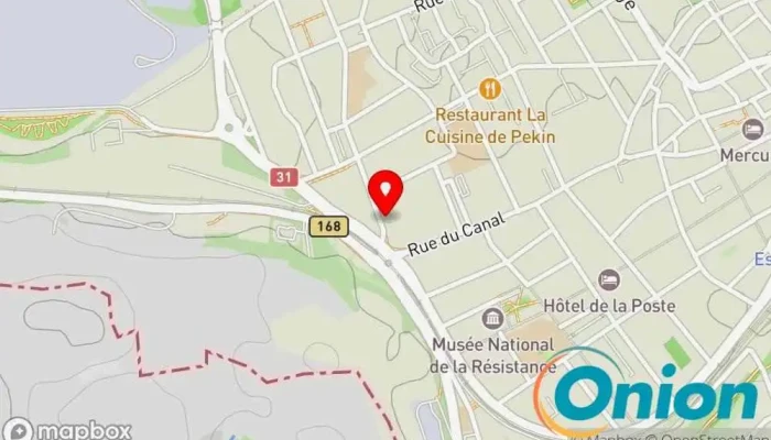Kaart vun Café San Pedro Restaurant zu Esch an der Alzette