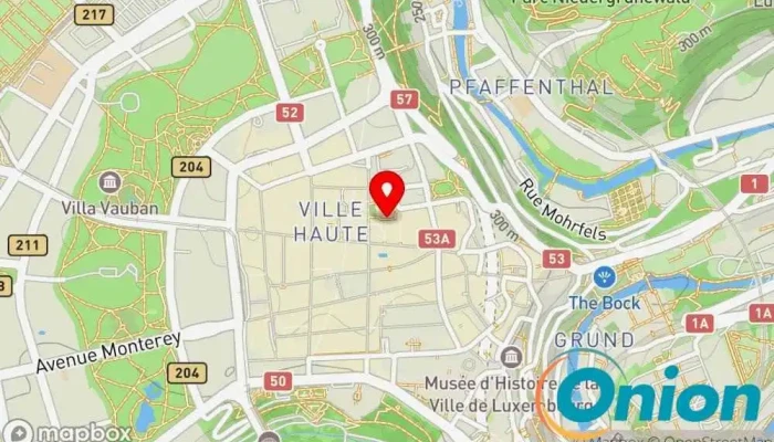 Kaart vun Cafetin de Buenos Aires Argentinisches Restaurant, Spanisches Restaurant, Weinstube zu Luxemburg