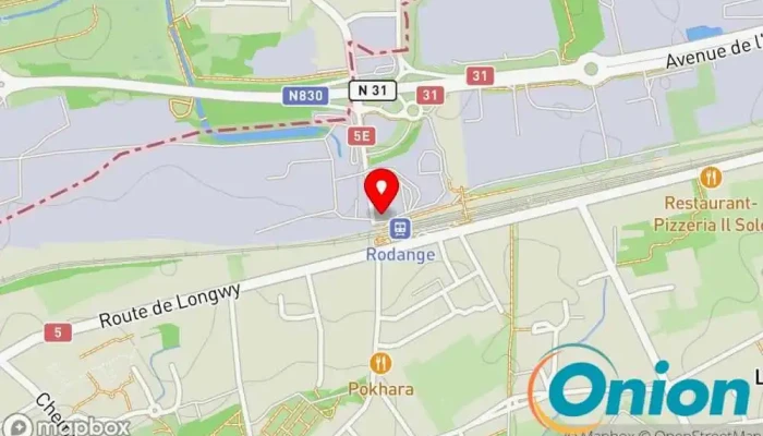 Kaart vun Canalyse SA Dienstleistungen im Bereich von sanitären Anlagen, Luftschacht-Reinigungsdienst, Klärgrubenservice, Kläranlage zu Petingen
