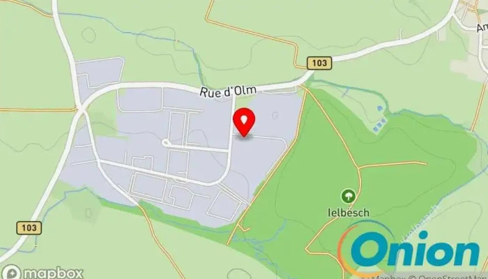 Kaart vun Centre d'isolation S.a. Unternehmen für Isolationsarbeiten zu Kehlen