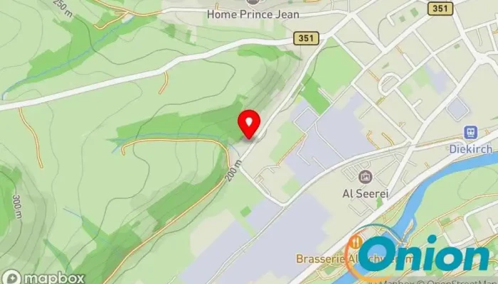 Kaart vun Cercle de Natation Schwimmverein zu Diekirch