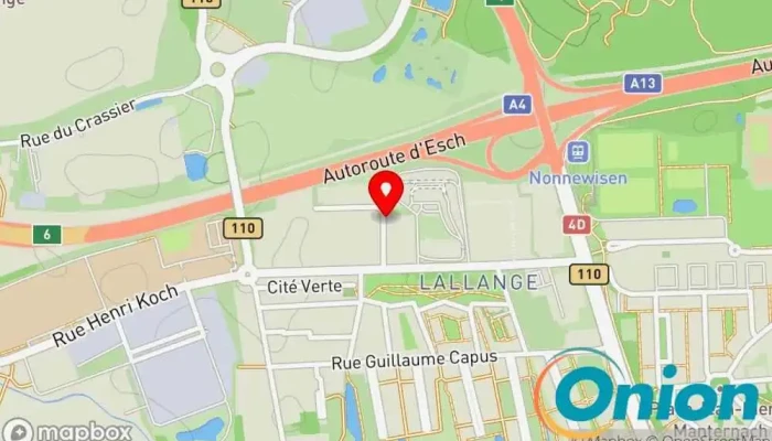 Kaart vun CFM Technics Esch sur Alzette Klempnerbedarf zu Esch an der Alzette