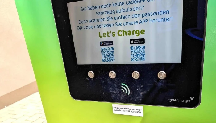 chargecloud-Ladestation - Mersch